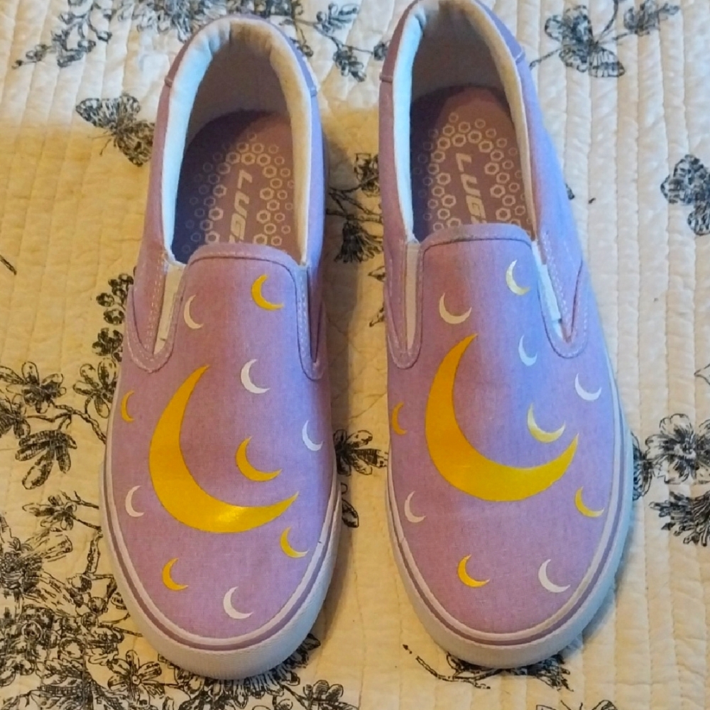 LUGZ Slip On Canvas Shoes Size 7.5